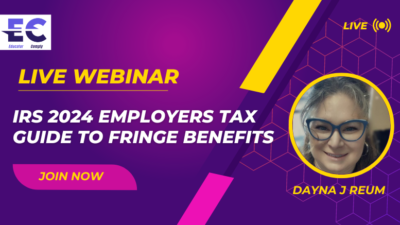 IRS 2024 Employers Tax Guide To Fringe Benefits